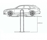 Single Post Parking Lifts